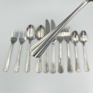 Pfaltzgraff MARGATE Stainless Glossy Lot Flatware 18/0 Flatware Spoon Fork Knife